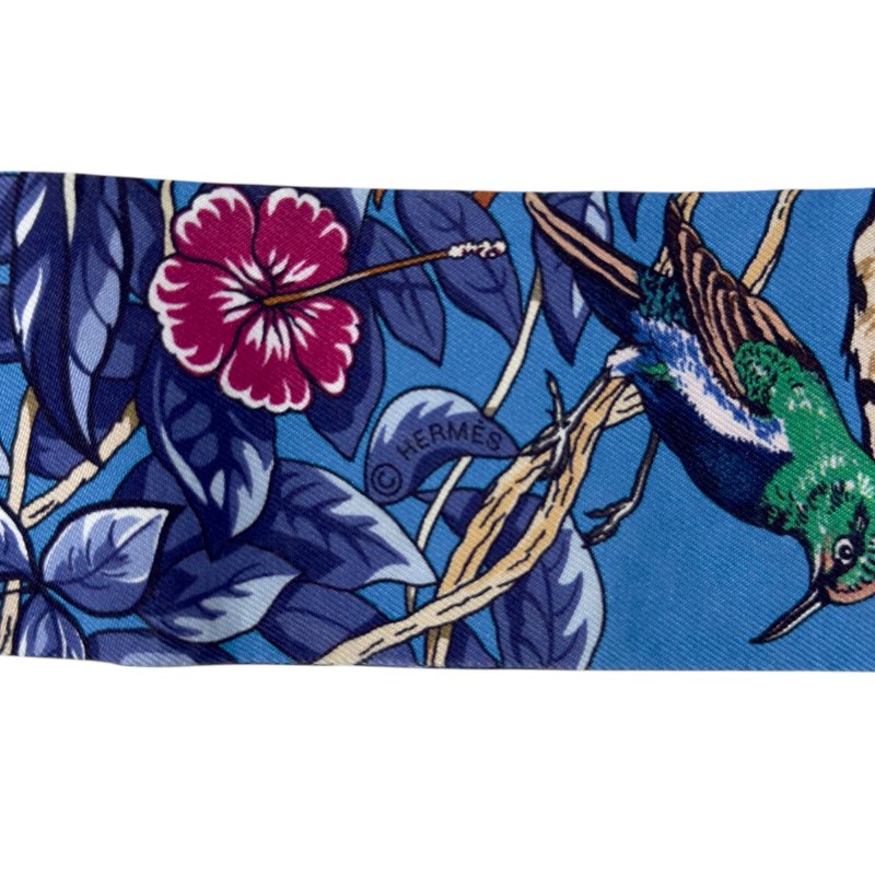 Hermes Jungle Love Twilly 愛心💗 幼絲巾-11