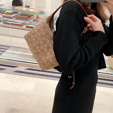 LOEWE羅意威 cubi 飯盒包 底長19