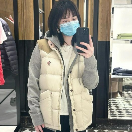 💎Han's house精品服飾💎moncler Veny 滑雪系列 防水 羽絨 背心 外套 現貨 L 原價40300-4