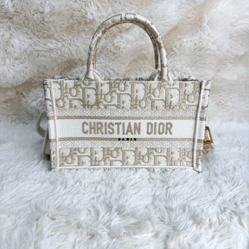 Dior 迷你 Book Tote 手袋 帆布-1