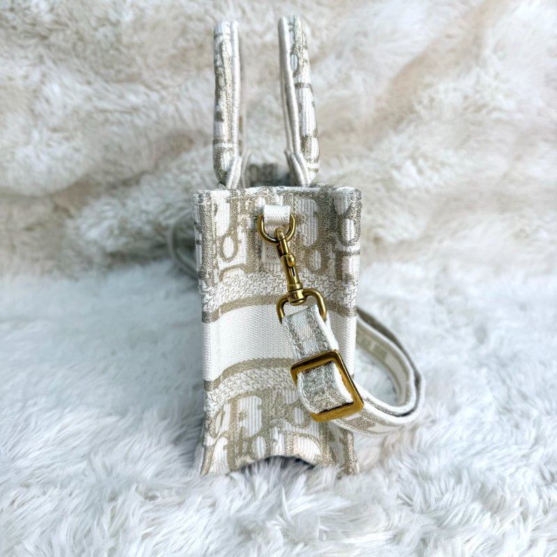 Dior 迷你 Book Tote 手袋 帆布-3