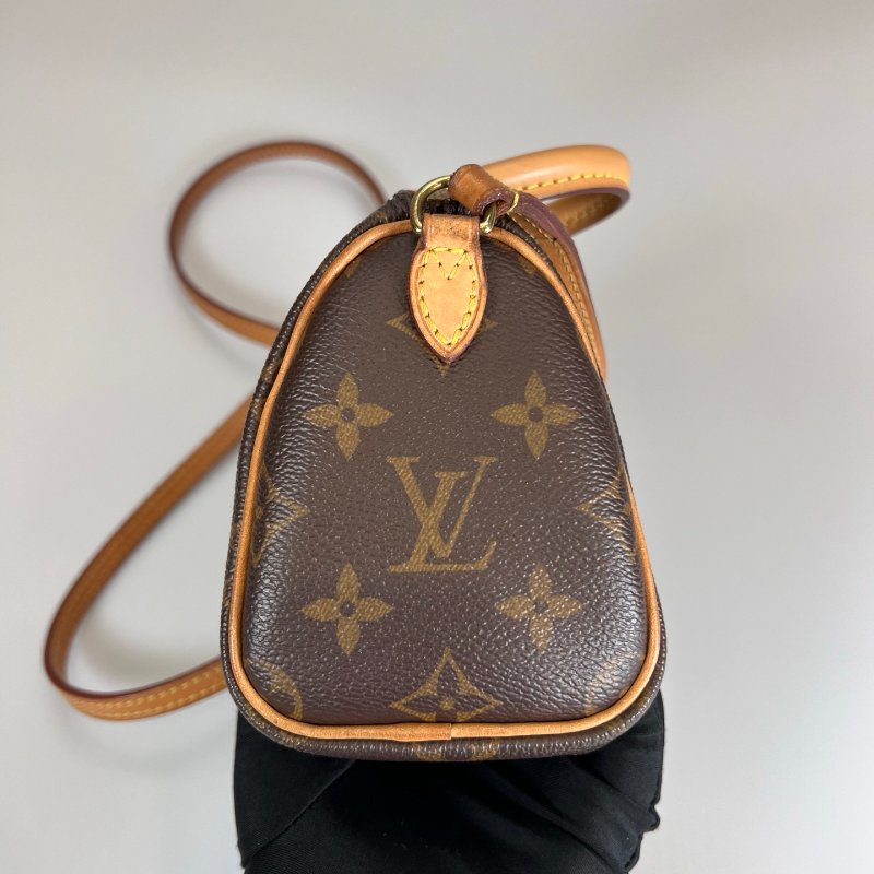 LV M81085 老花NANO SPEEDY 肩背包-2