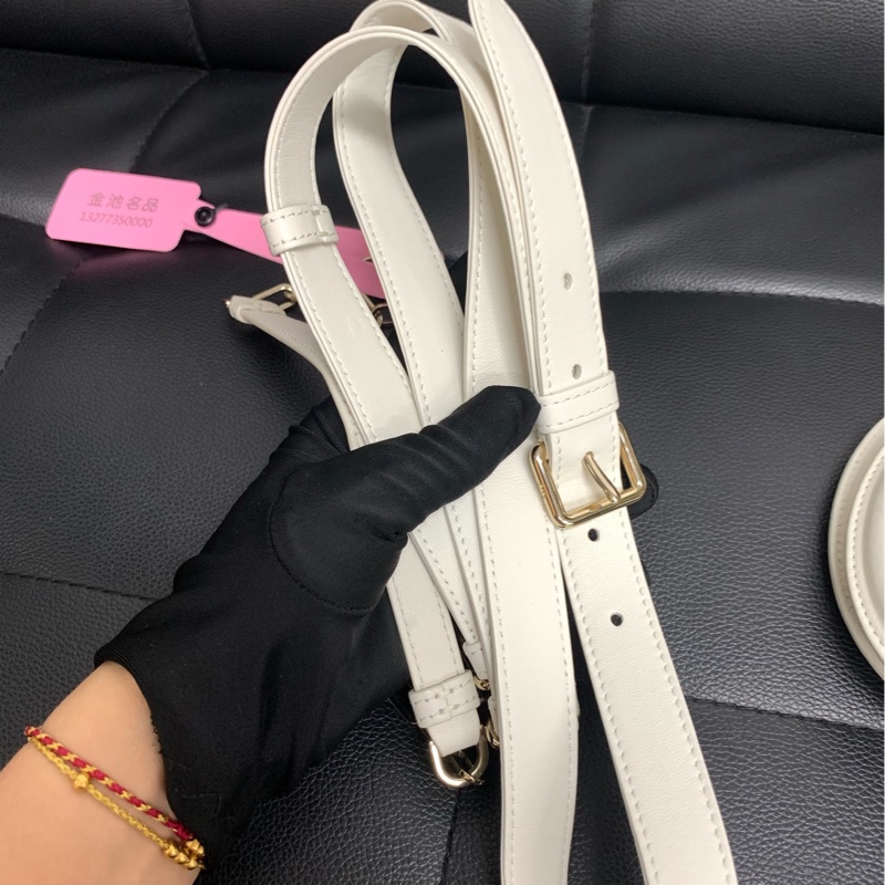 dior 迪奧 橫版戴妃中號 22年白金。-6