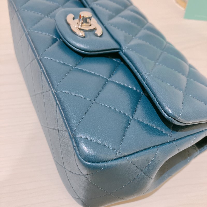 TK2058 Chanel 香奈兒小號翻蓋式鍊帶包包 Classic Flap Small 20cm Lambskin Navy x GHW-28
