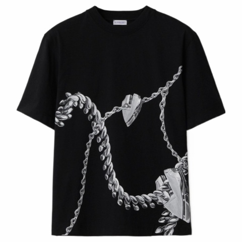 Burberry 女士 圓領圖案T恤XXS XS S M L XL碼