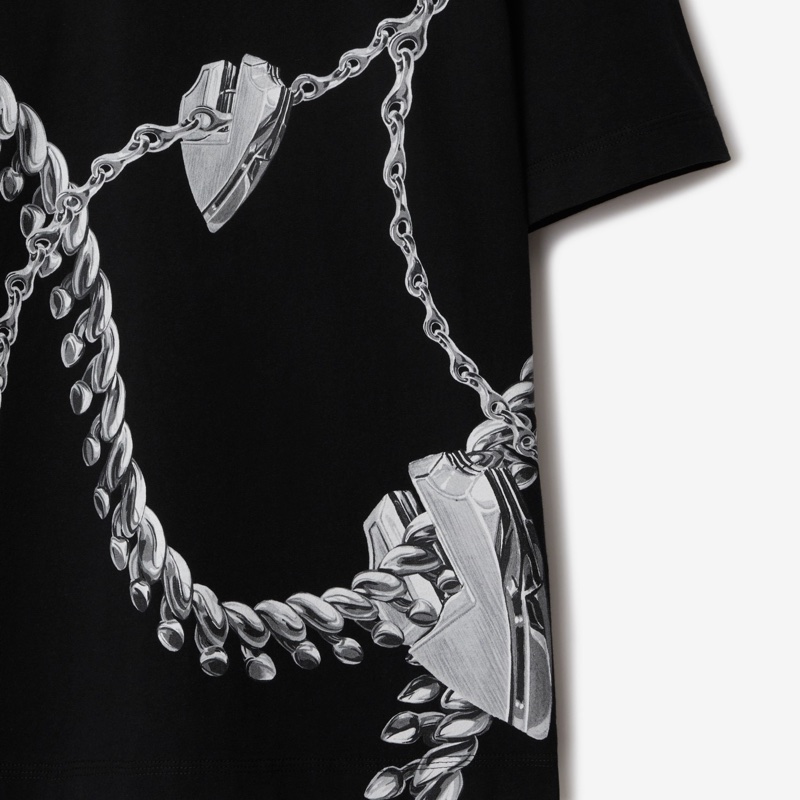 Burberry 女士 圓領圖案T恤XXS XS S M L XL碼-1