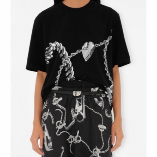 Burberry 女士 圓領圖案T恤XXS XS S M L XL碼-3