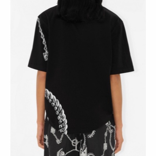Burberry 女士 圓領圖案T恤XXS XS S M L XL碼-5