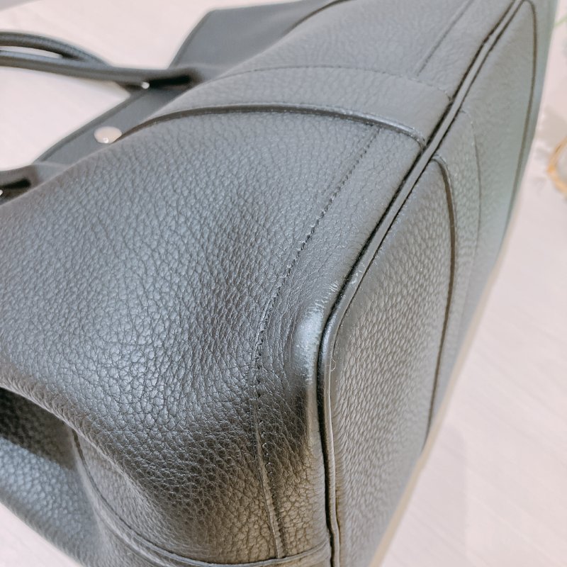 TK2059 Hermes Garden Party 36 TC Noir x PHW Stamp D-7