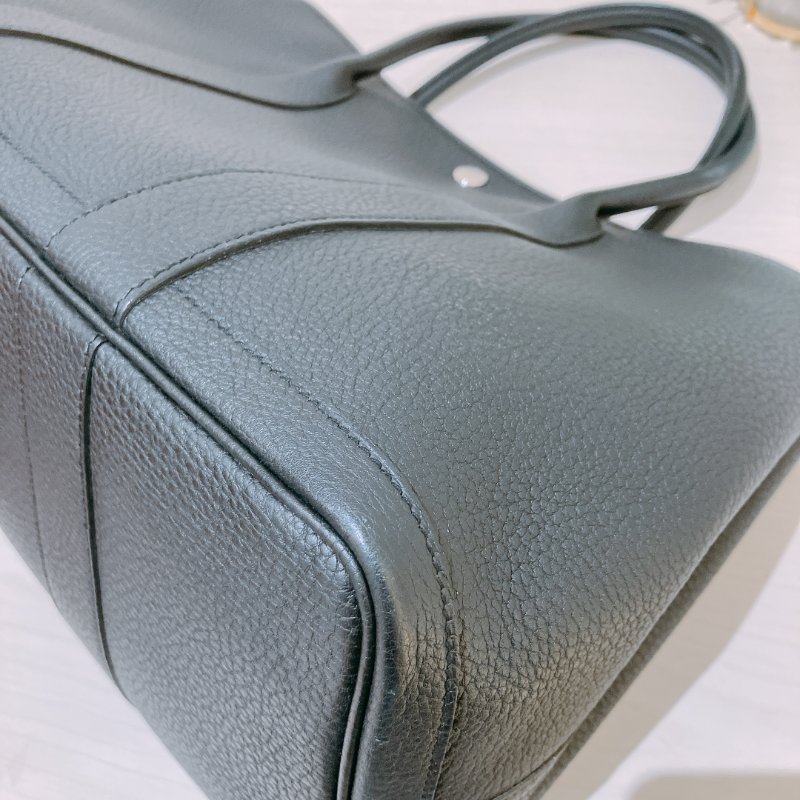 TK2059 Hermes Garden Party 36 TC Noir x PHW Stamp D-9