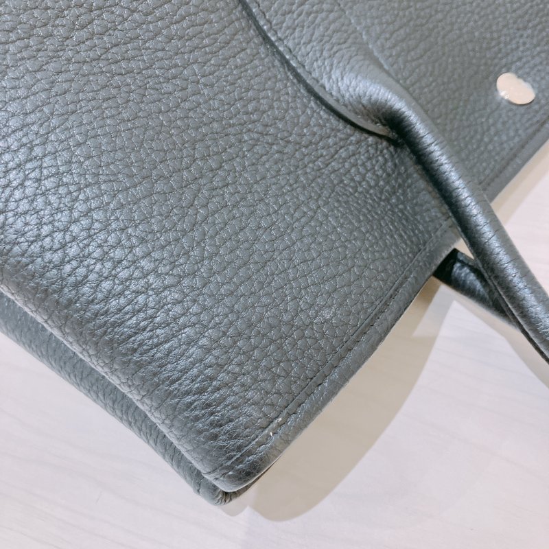 TK2059 Hermes Garden Party 36 TC Noir x PHW Stamp D-10