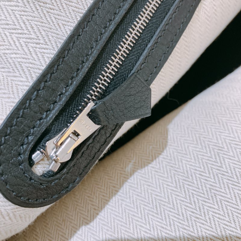 TK2059 Hermes Garden Party 36 TC Noir x PHW Stamp D-21