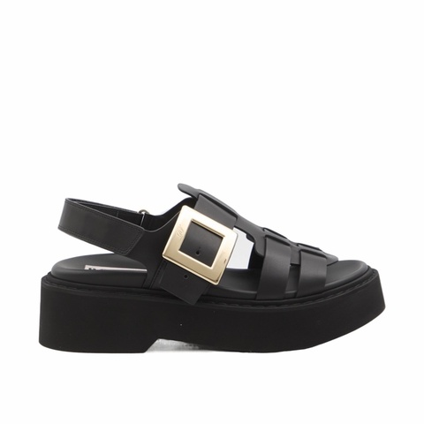 Roger Vivier 女士 Viv Rangers 平底涼鞋37 38 39 40碼