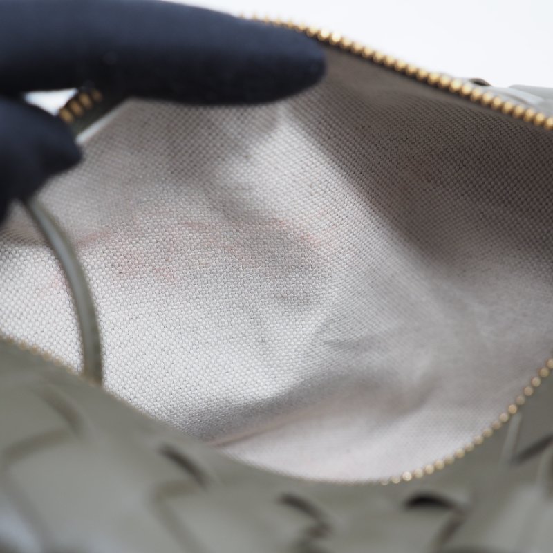 Bottega Veneta BV 葆蝶 Handle Loop Small 軍綠色斜挎包-20