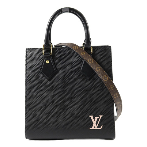 LOUIS VUITTON Epi Sac Plat BB手挽肩背兩用袋