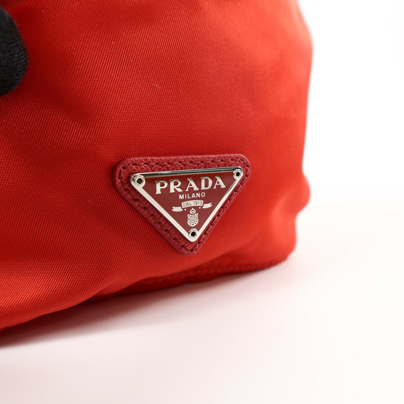 PRADA 尼龍Bucket Bag手挽袋-7