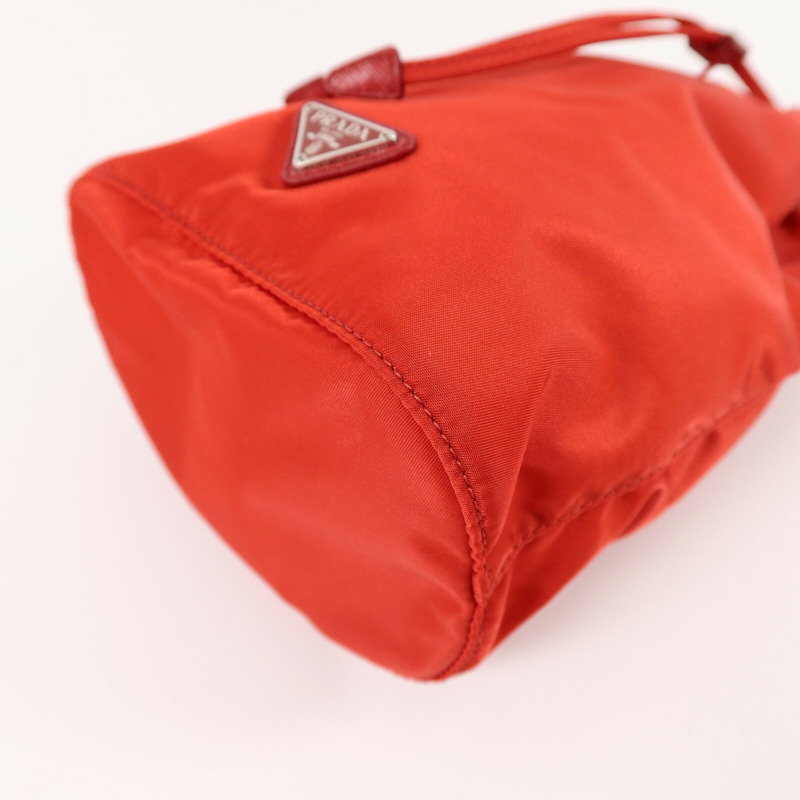 PRADA 尼龍Bucket Bag手挽袋-9