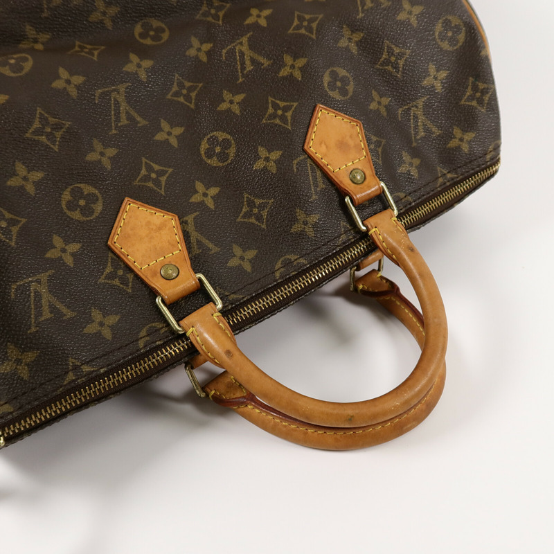 LOUIS VUITTON Monogram Speedy 35手挽袋-9