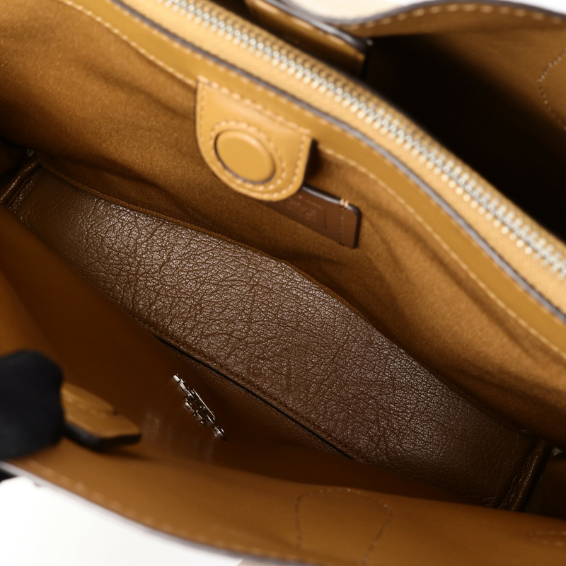 COACH Tefined Pebble Hanna Carryall手挽肩背兩用袋-5