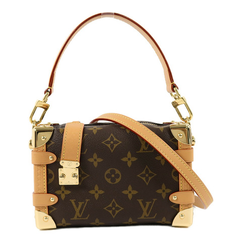 LOUIS VUITTON Monogram Side Trunk PM手挽肩背兩用袋