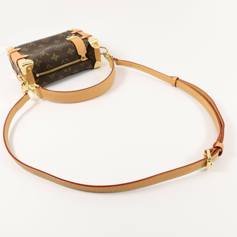 LOUIS VUITTON Monogram Side Trunk PM手挽肩背兩用袋-9