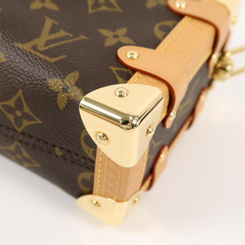 LOUIS VUITTON Monogram Side Trunk PM手挽肩背兩用袋-12