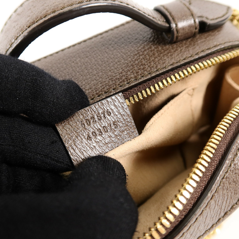 GUCCI 塗層帆布Ophidia GG Mini手挽肩背兩用袋-7