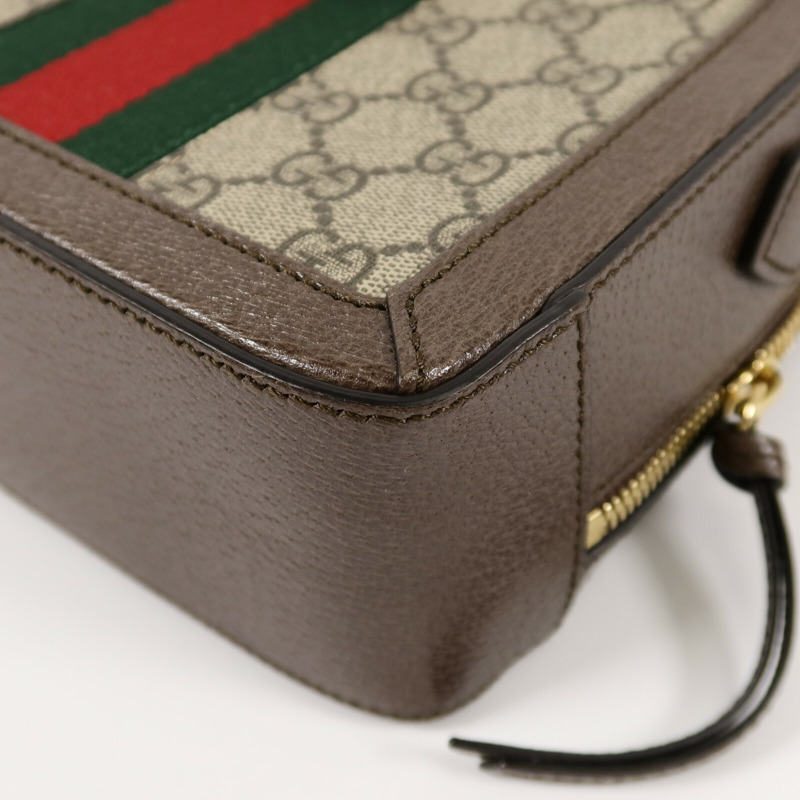GUCCI 塗層帆布Ophidia GG Mini手挽肩背兩用袋-14