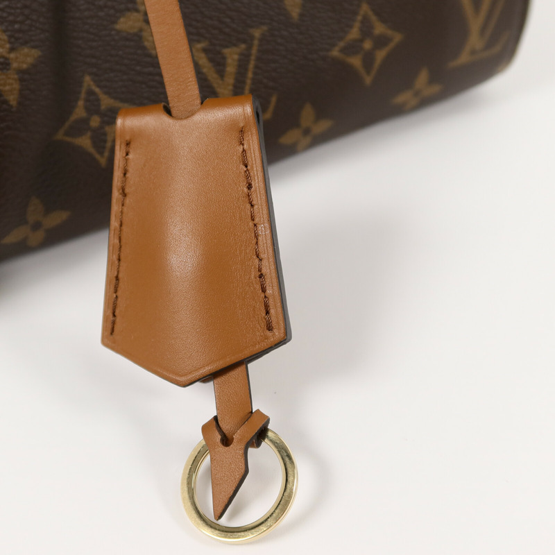 LOUIS VUITTON Monogram/牛皮皮革Fold Tote PM手挽肩背兩用袋-8