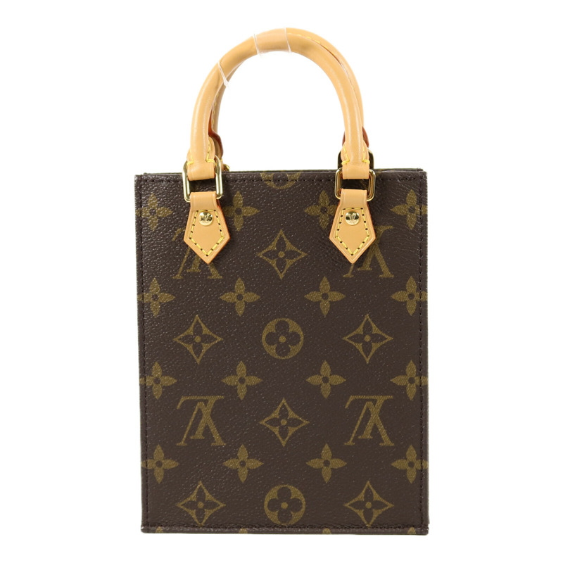 LOUIS VUITTON Monogram Petit Sac Plat手挽肩背兩用袋Monogram Petit Sac Plat手挽肩背兩用袋-1