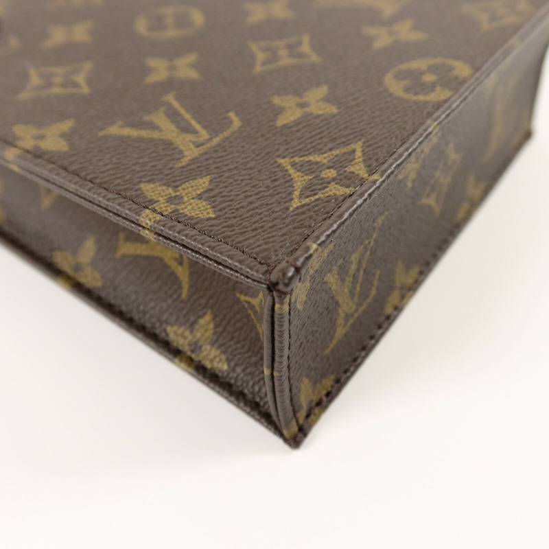 LOUIS VUITTON Monogram Petit Sac Plat手挽肩背兩用袋Monogram Petit Sac Plat手挽肩背兩用袋-9