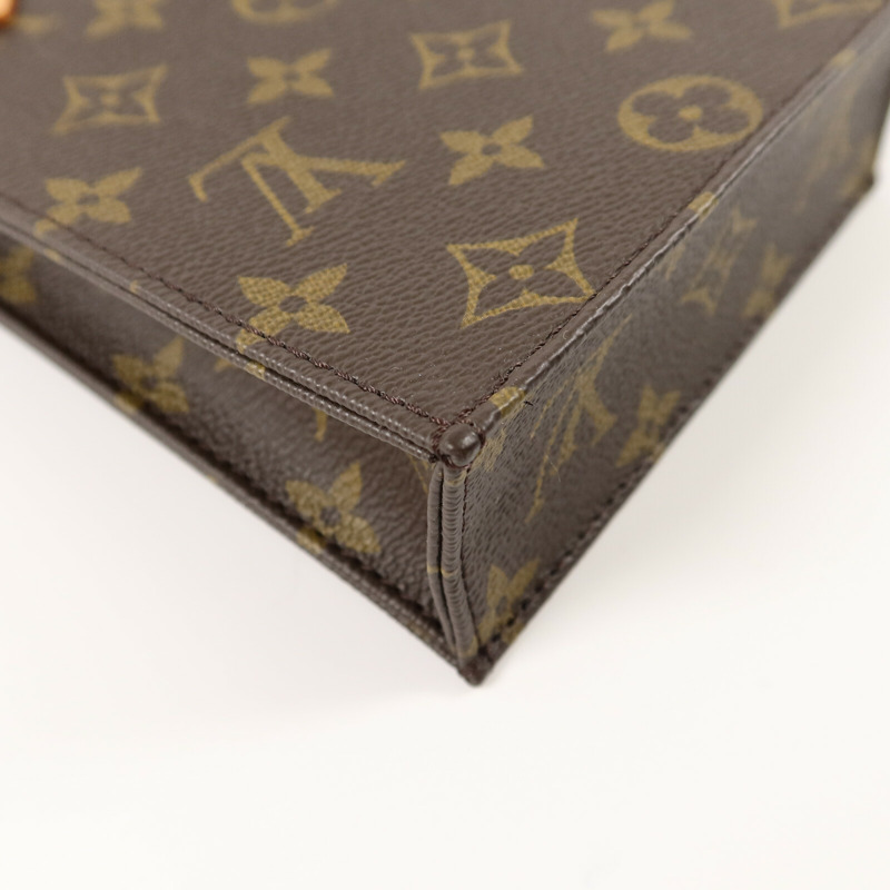 LOUIS VUITTON Monogram Petit Sac Plat手挽肩背兩用袋Monogram Petit Sac Plat手挽肩背兩用袋-11