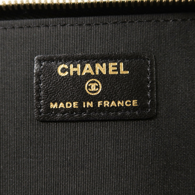 CHANEL 羊皮皮革Top Handle Vanity Case手挽肩背兩用袋-7