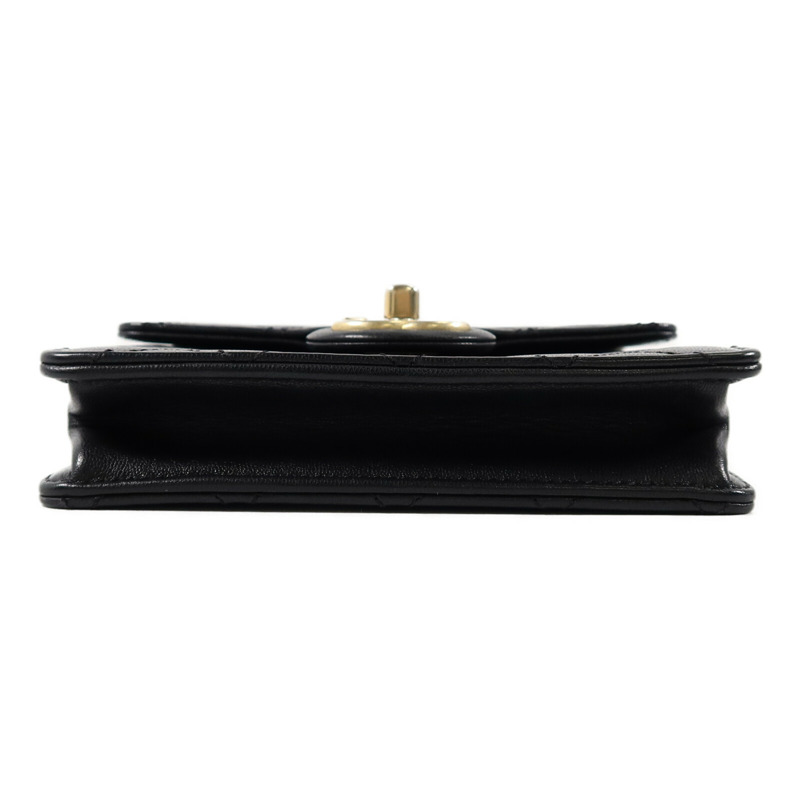 CHANEL 牛皮皮革Matelasse Pearl Chain Shoulder Bag鏈帶肩背袋-3