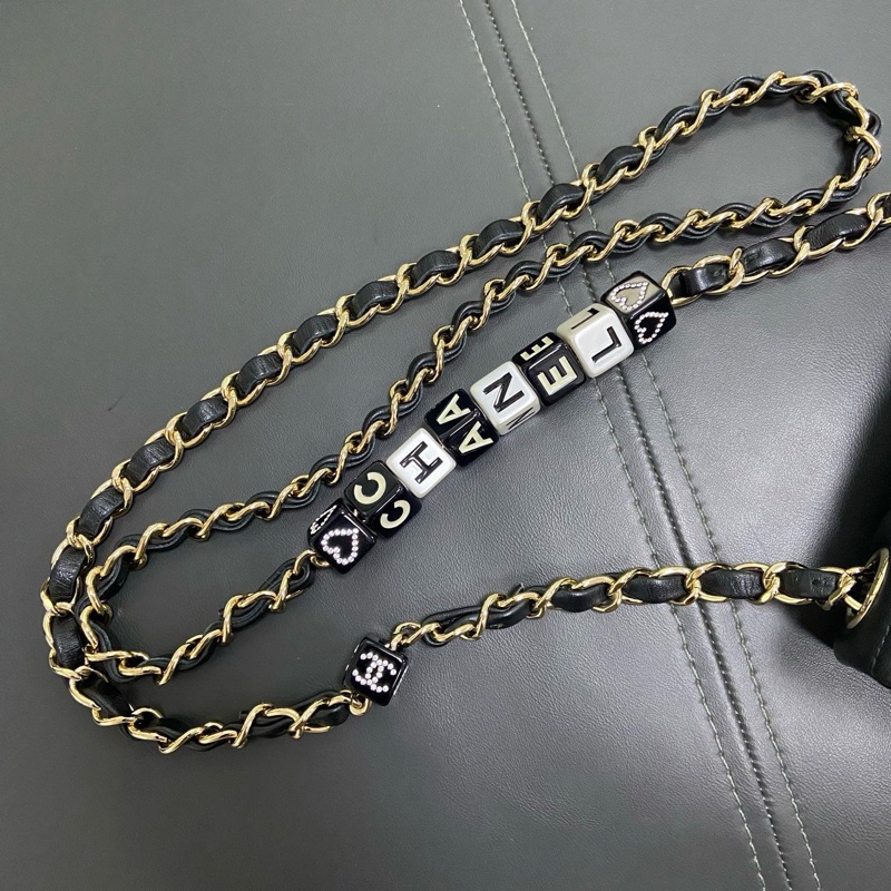Chanel 23C Flap Bag 黑白骰子 方胖子-8