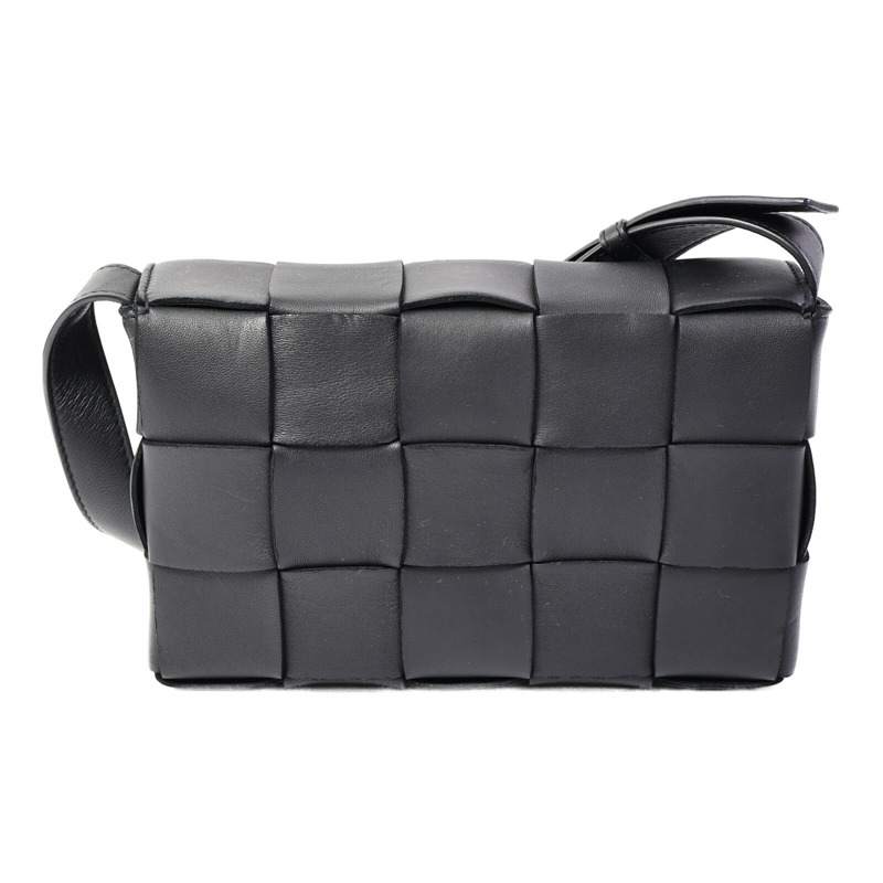 BOTTEGA VENETA 羊皮皮革Cassstte Medium肩背袋-1