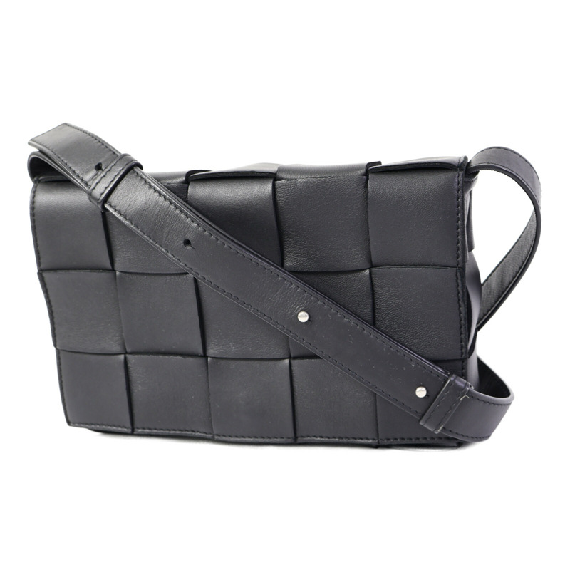 BOTTEGA VENETA 羊皮皮革Cassstte Medium肩背袋-2