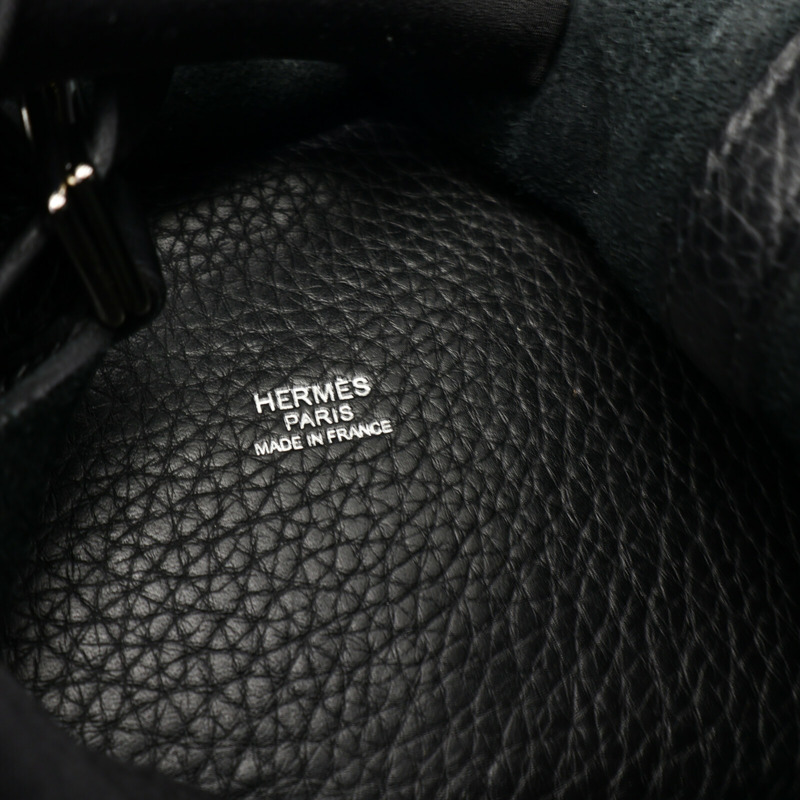 HERMES Clemence皮革Picotin PM手挽袋-5