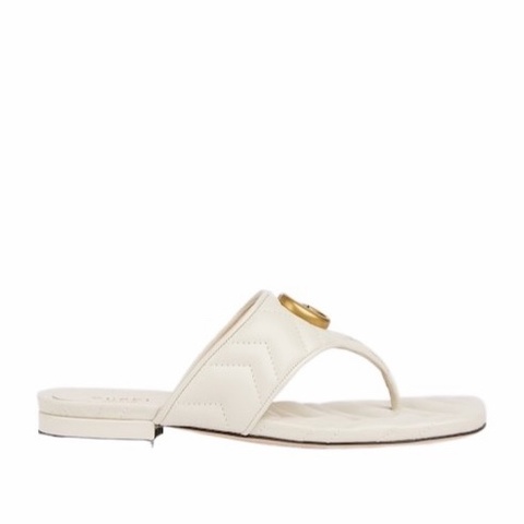 Gucci 女士 雙G夾趾涼鞋36 36.5 37 37.5 38 38.5碼
