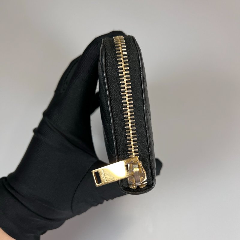 YSL 358094 黑金魚子醬ㄇ拉長夾-2