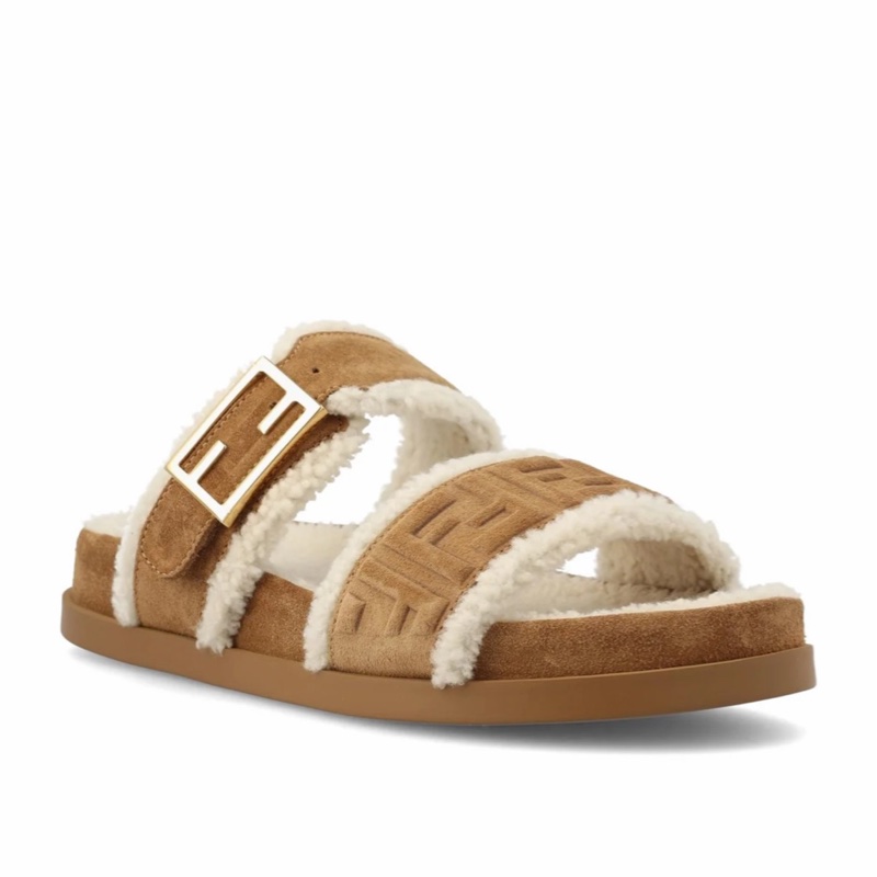 Fendi 女士 Feel 平底涼鞋36 36.5 37 37.5 38 38.5 39 39.5 40 41碼-4