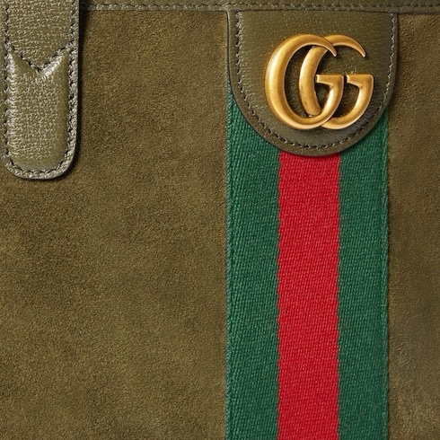Gucci 男女同款 Ophidia 中號托特包均碼碼中號、30cm*12.5cm*36cm-3