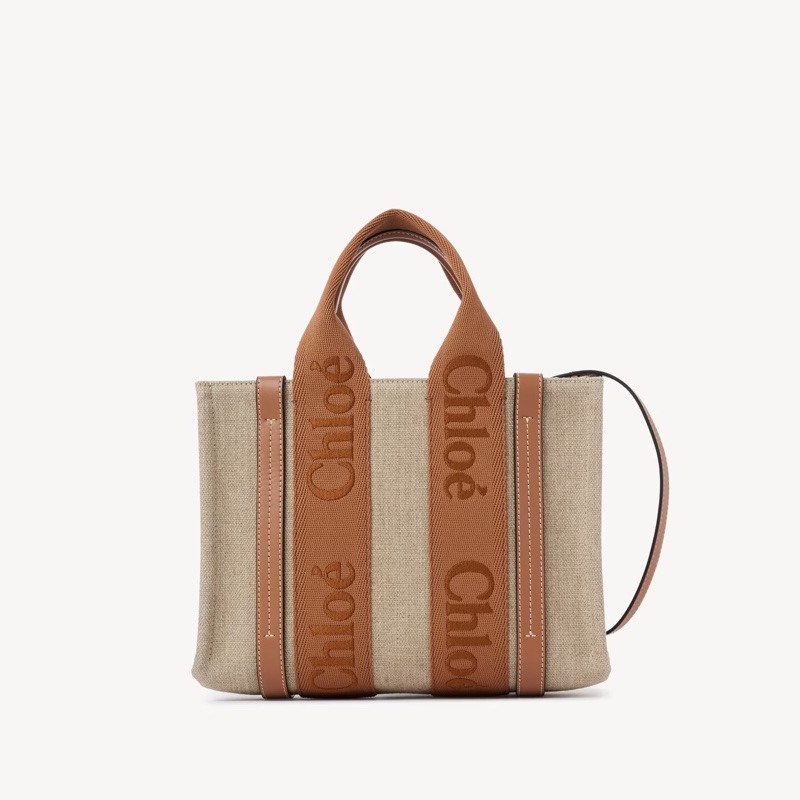 Chloe 女士 小號 Woody 單肩包均碼碼26.5cm*8cm*20cm-1