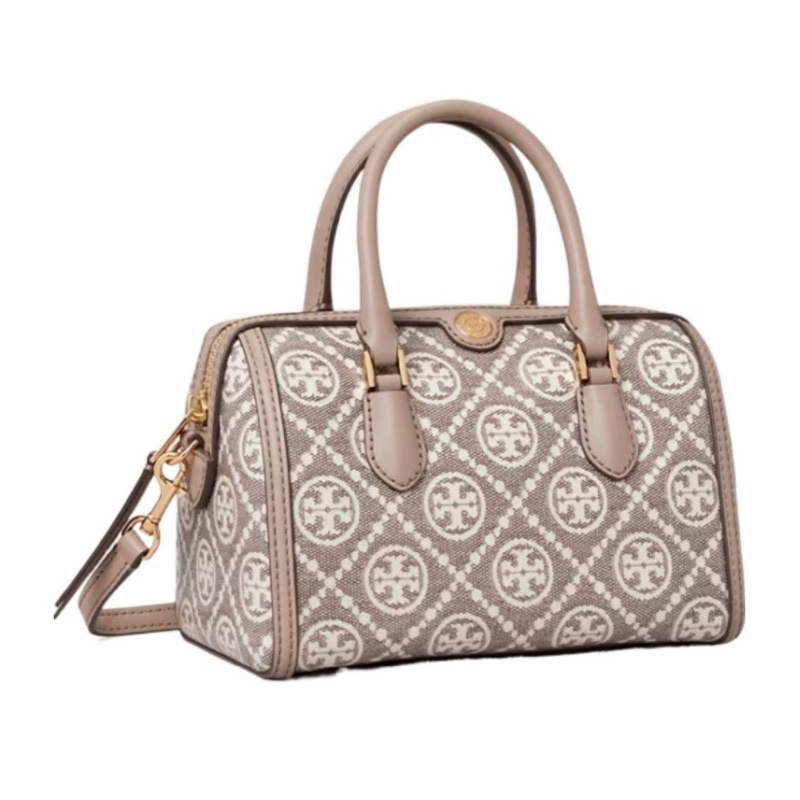 Tory Burch 女士 T 字母圖案塗層提花單肩包均碼碼18.5cm*11.5cm*12cm-2
