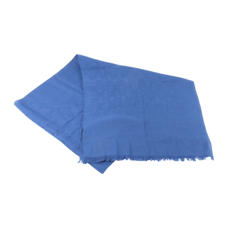 GUCCI 羊毛/絲質Scarf 45X180cm絲巾-4