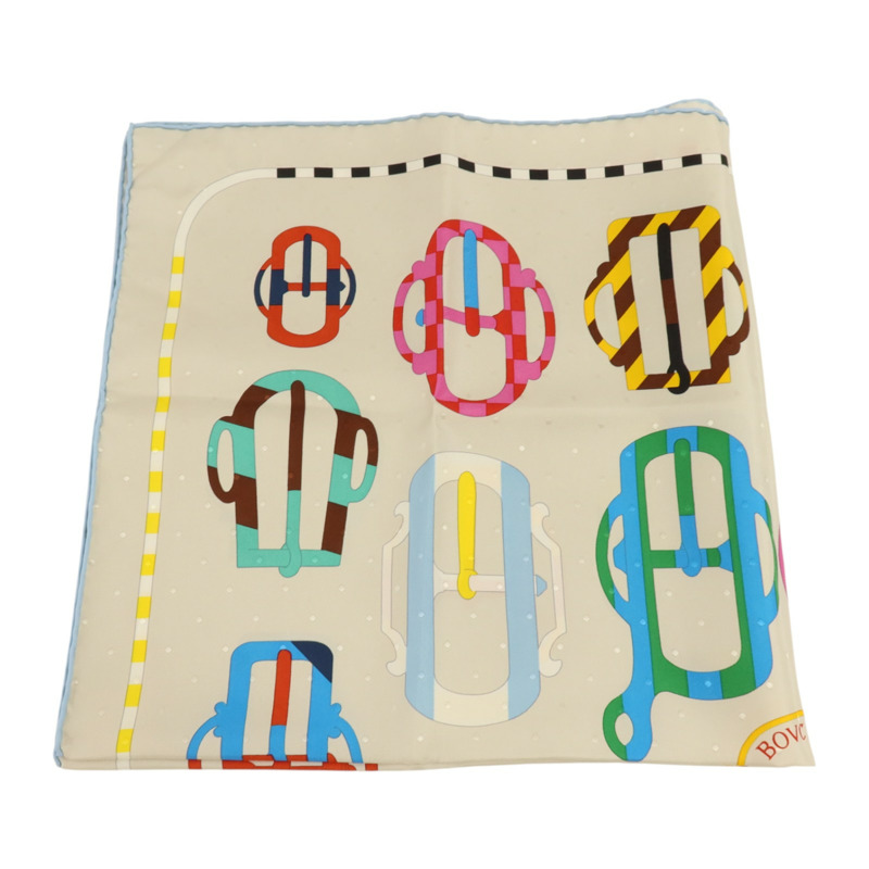 HERMES 絲質Scarf 60x60cm絲巾-1