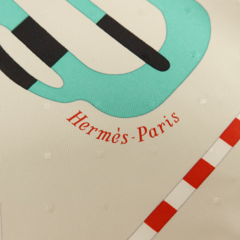 HERMES 絲質Scarf 60x60cm絲巾-5