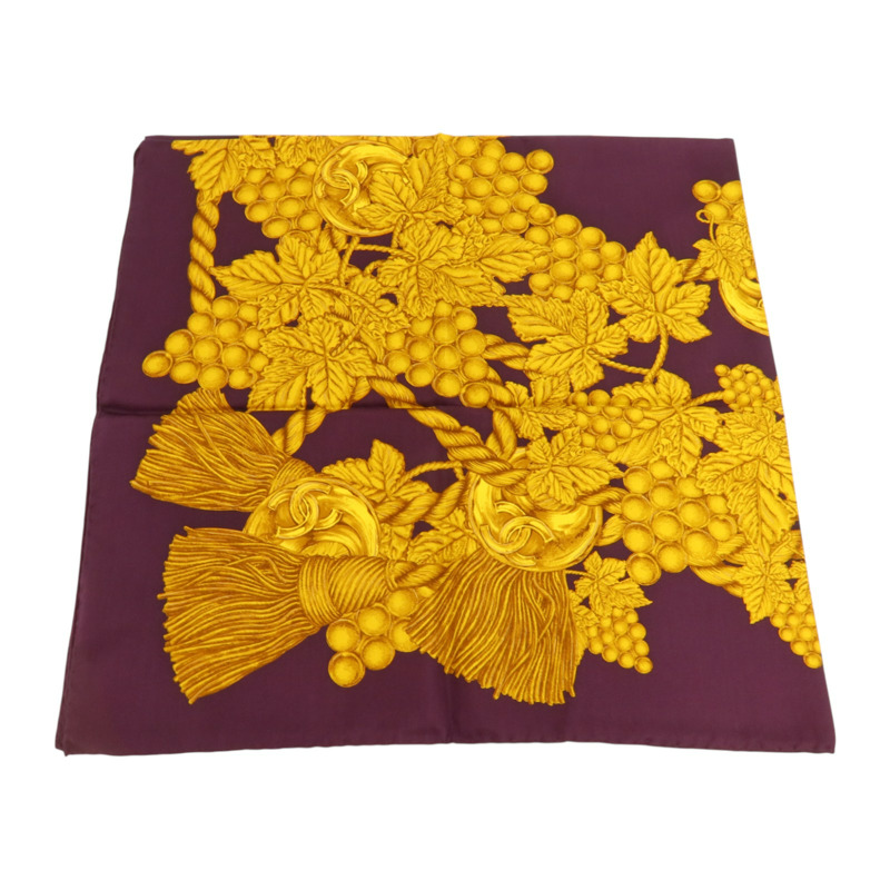 CHANEL 絲質Scarf 90x90cm絲巾-2