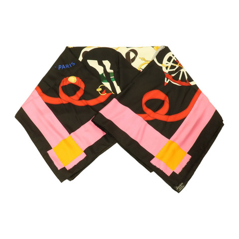 HERMES 絲質Scarf 140x140cm絲巾