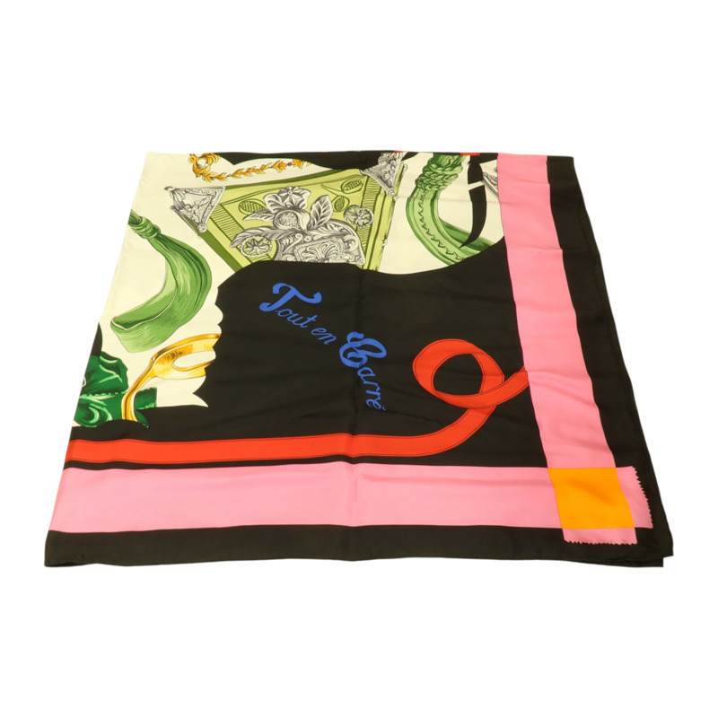HERMES 絲質Scarf 140x140cm絲巾-2